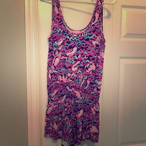 Lilly Pulitzer Talia romper Lobstah roll